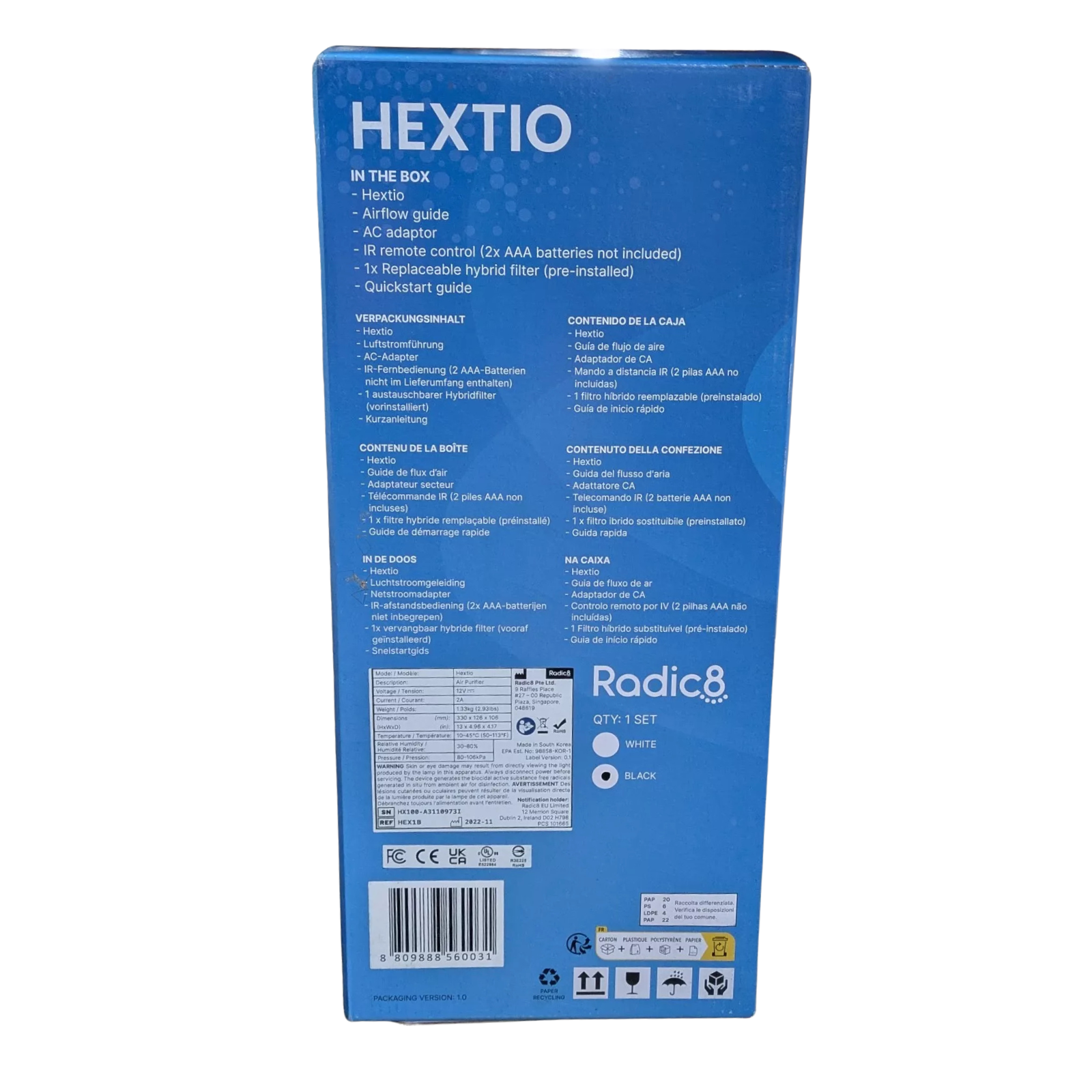 hextio-air-purifier-radic8-box